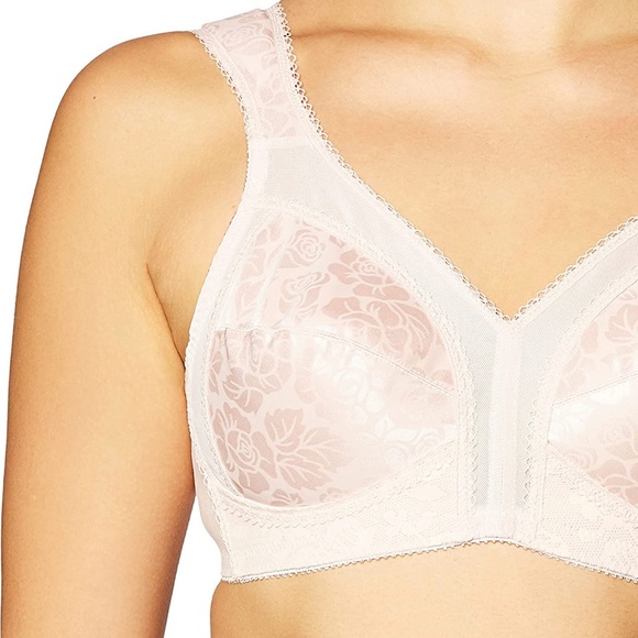 Playtex Women's 18 Hour Original Comfort Strap Full Coverage Bra, 40C in blush - Picture 5 of 6